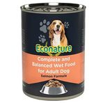 Econature Somonlu 4x400 gr Konserve Köpek Maması