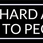 ECOOMAX Work Hard and Be Nice to People Metal Teneke İşaret Adam Mağara İşareti Duvar Dekoru Yenilik İşareti Metal Plak Tabela 40 X 10 cm Dış Mekan ve İç Mekan Kullanımı