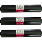Ecoplast 240 L 700 gr 3x10'lu 120x150 cm Siyah Hantal Konteyner Çöp Torbası