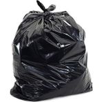 Ecoplast 240 lt 100x150 cm 600 gr 10 Adetlik 1 Rulo Siyah Hantal Konteyner Çöp Torbası