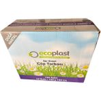 Ecoplast 240 lt 100x150 cm 600 gr 10 Adetlik 10 Rulo Siyah Hantal Konteyner Çöp Torbası