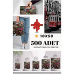 Ecoplast 500 Adet No:2 26X38CM Baskılı Takviyeli Mağaza Poşeti Eczane Market Bijuteri Giyim Karışık Desen - SİYAH MODELLER
