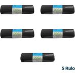 Ecoplast Battal Boy Çöp Torbası Poşeti 400 G - 90 L - 80 x 110 CM / 10 Adetlik 5 Rulo
