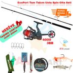 Ecoport Tam Takım Usta Spin Olta Seti 240 CM