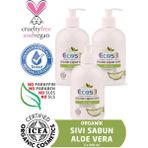 Ecos3 Aloevera Organik 3 Adet x 500 ml Sıvı Sabun