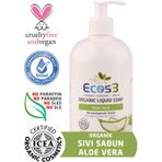 Ecos3 Organik Aloevera 500 ml Sıvı Sabun