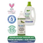 Ecos3 Organik Bulaşık Makinesi Jeli + Elde Bulaşık Deterjanı