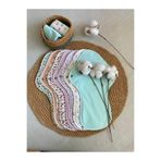 ECOSOFT Yıkanabilir Doğal Kadın Pedi Gece XL Lohusa 6'lı %100 Pamuk ve Bambu