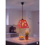 Ecostar Foldinglife Tekli Sarkıt Avize Fold-Dkg-Krm - 1 - Kırmızı