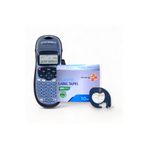 ECOTAGPLUS Dymo Letratag Etiket Yazıcısı Ve Kağıt Şerit Etiket Beyaz 10'lu