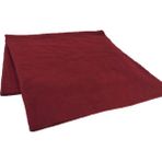 Ecotton Works Geniş Polar Şal Outlet 90 cm x 180 cm Vişne Rengi - 220-Renkli