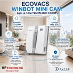 Ecovacs Kompakt Vakumlu Cam Temizleme Sistemi Winbot Mini Cam Silme Makinesi
