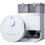 Ecovacs T30C Prime Omni Akıllı Robot Süpürge ve Çöp İstasyonu, 25.000Pa Emiş Gücü, 75°C Sıcak Su ile Mop Yıkama, Sıcak Hava Kurutma, ZeroTangle 3.0, LDS Navigasyon, Beyaz