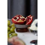 Ecovibe & Ahşap Ayaklı 15,5 cm Çerez Meyve Kuruyemiş Sunum Kase Stand - 0,65 gr