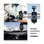 Ecovibe Araç Telefonu Tutacağı, Vantuz, Telefon Standı, Güçlü Telefon Tutacağı, Araç Montajı, Kamyon Için Evrensel Araç Telefonu Tutacağı, Gösterge Panosuna Monte Edilebilir, 14 13 12 Pro Max - Option-1 - 000-Siyah