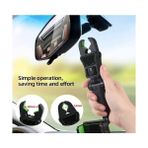 Ecovibe Dikiz Aynası Telefon Tutucu,masaüstü, Koltuk Arkası Telefon Tutacağı Car Holder Orta Ayna Telefon Tutucu Kampanya !!! Kampanya !!! Kampanya !!! - Option-1 - 000-Siyah