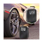 Ecovibe Hava Kompresörü, 150 Psı Dijital Göstergeli Oto Kompresör, Araba, Motosiklet, Bisiklet ve Top Için, Taşınabilir Şarjlı Kullanım, Fener Işığı, 4000 Mah Batarya, 3 Farklı Başlık (Psı,kpa,bar,kg/cm²) - Option-1