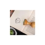 Ecovibe Hediye Tasarımlı Esprili Mühür - Ahşap Kitap Mühür - Defter Kaşe - -- - Option-1