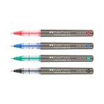 Ecovibe Ink Roller Kalem 0.5, Kırmızı, Silinmez Kalıcı Mürekkep, Iğne Uçlu, Akıcı Yazım, Mürekkep Göstergeli - -- - Option-1