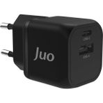 Ecovibe Juo 20W Gan Usb-C Usb-A Şarj Aleti & Ipad & Uyumlu Pd Qc4.0 Type-C Hızlı Şarj Cihazı - 001-Renkli