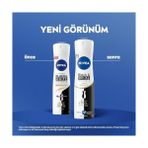 Ecovibe Kadın Sprey Deodorant Black & White Invisible Ipeksi Pürüzsüzlük, Ter ve Ter Kokusuna Karşı 72 Saat Anti-Perspirant Koruma 150 ml - Option-1