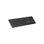 Ecovibe KB101 USB Kablolu Türkçe F Klavye Siyah - Option-1 - 001-Renkli