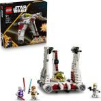 Ecovibe V-19 Torrent Starfighter 75432 – 9 Yaş ve Üzeri Erkek ve Kız Çocuklar Için Dönüştürülebilen Kanatlı Uzay Aracı, Blaster ve Pilot Figürlü Model Yapım Seti, Hediye Fikri (567 Parça) - Option-1