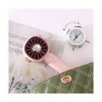 Ecovibe ZB102 Mini Vantilatör Portatif Soğutucu Fan El Fanı (Beyaz) - 001-Siyah