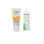 Ecowell Bebek Yaz Paketi (Bebek Güneş Kremi + Aloevera Jel)