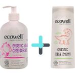 Ecowell Organik Bebe Losyonu + Organik Bebek Temizleme Jeli