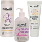 Ecowell Organik Bebek Bakım Avantajlı 3'lü Ürün (Şampuan + Temizleme Jeli + Pişik Kremi)