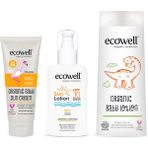 Ecowell Organik Bebek Güneş Bakım Seti (3 Ürün)