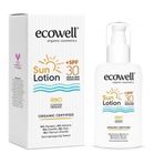 Ecowell SPF30 150 ml Organik Güneş Losyonu
