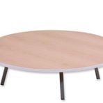 Ecowood Katlanır Ayaklı Yuvarlak 60 cm Yer Sofrası