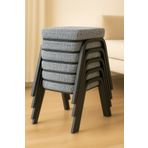 Ecowood Metal Tabure - 6 Adet
