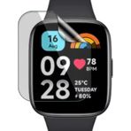 Ecr Mobile Redmi Watch 3 Active 2 Adet Saat ile Uyumlu Esnek Nano Ekran Koruyucu Film