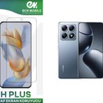 ECR Mobile Xiaomi 14T Pro Ekran Koruyucu Esnek Nano Cam Tam Uyumlu Şeffaf