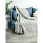 Ecre Çok Amaçlı Pamuklu Örtü- Kanepe-Koltuk Şalı-Koltuk Örtüsü 170X220 - 170 x 220 cm - Bej