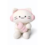 Ecrou Kulaklıklı Kedi Peluş