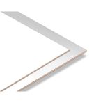Ecs 3-4-5-8-18 Mm Mdf Parlak Beyaz Laminat Kaplı Özel Ölçü