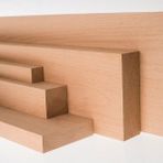 ECS Ahşap Gülgen Kereste Çıta Taslak Planyalı 10x10 cm Tahta