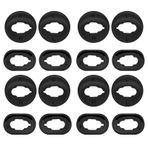 ECSiNG 8 çift silikon kulak tıkacı yedek kulaklık, Samsung Galaxy Buds Live R180 2020 ile uyumlu, kablosuz Bluetooth kulaklık, küçük büyük boy