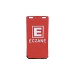 Eczane Baskılı Çift Yön Ultra Levhalı Reklam Dubası Kırmızı Renk 7.5 Kg