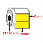 Eczane Ilac Tarıf Etıketı Eko 40X70 1 Rulo 1000 Li Sarim