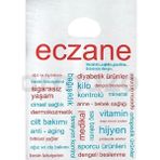 Eczane Poşetçisi Eczane Poşeti El Geçme Eczane Temalı 24X31 cm Orta Boy - 1 Kg'lık Paket