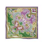 ED SCARF Desenli Modal Eşarp Erguvan - Lila