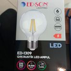 Ed-son 6 W Globe Led Ampul 6500k Beyaz Işık