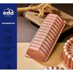 Eda Asya Dilimli Granit Döküm Baton Kek-Ekmek Kalıbı Zk-937 Rose