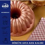 Eda Asya Rose Granit Döküm Kek Kalıbı ZK-934 - Yok
