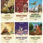 Eda Bildek Medeniyet Mimarlarimiz Seti 6 Kitap (Evliya Celebi + Yunus Emre + Cezeri + Mimar Sinan + Hezarfen + Ibni Sina)